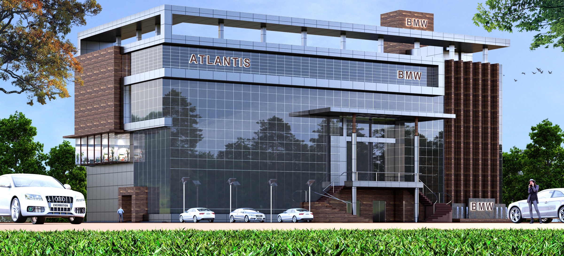 Atlantis Formulations corporate office at BMW House in Jabalpur